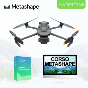 Kit per il rilievo multispettrale (drone + software e corso)
