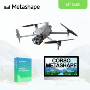 Kit base per il rilievo fotogrammetrico (drone + software e corso)